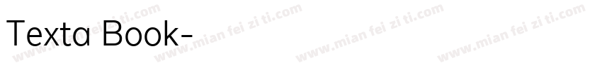 Texta Book字体转换